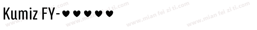 Kumiz FY字体转换